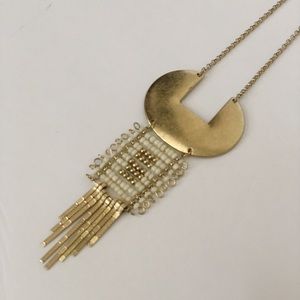 Jewelry - Gold Boho Beaded Necklace Jewelry - Gold Boho Beaded Necklace